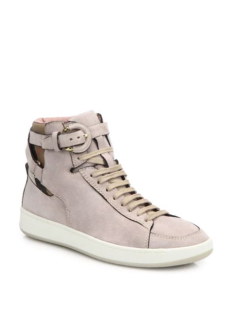 burberry sneakers dames|burberry high top sneakers.